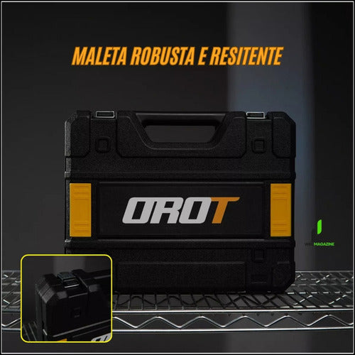 Chave de Impacto OROT Com Bateria Recarregável