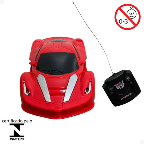 CARRINHO CONTROLE REMOTO 4FUNÇÕES VERMELHO