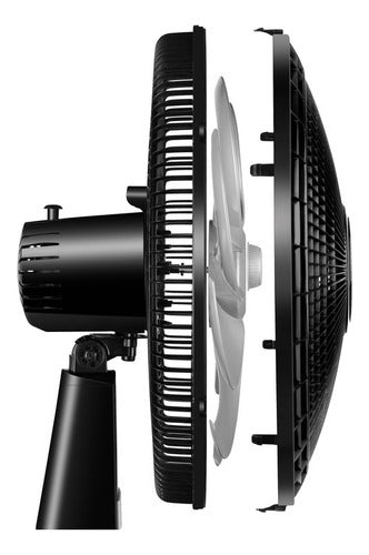 VENTILADOR OSCIL MESA 127V 40CM PT 6 PAS VSP-40-B GRADE PP