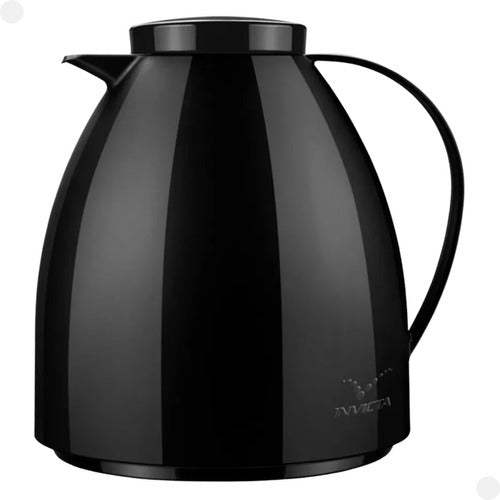 Bule Preto Viena Baby 400ml Com Gatilho Bico Dosador Invicta