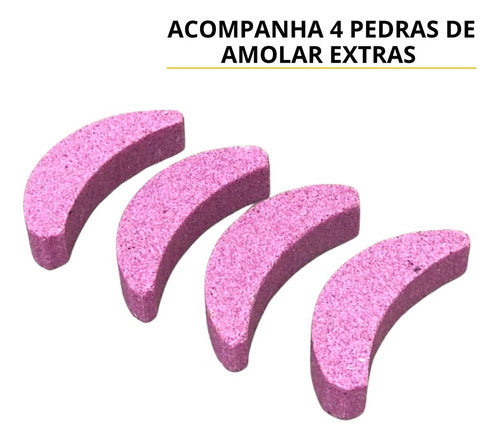 Afiador Amolador P Corrente De Motosserra Apontador Portátil.