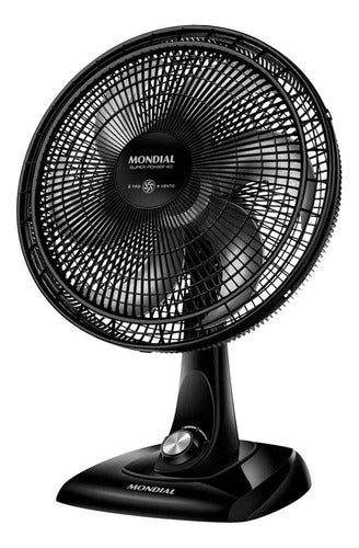 VENTILADOR OSCIL MESA 127V 40CM PT 6 PAS VSP-40-B GRADE PP